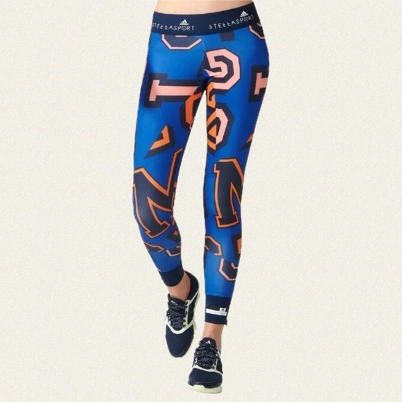 Stellasport x Adidas Printed Run Tights - Picture 5 of 12